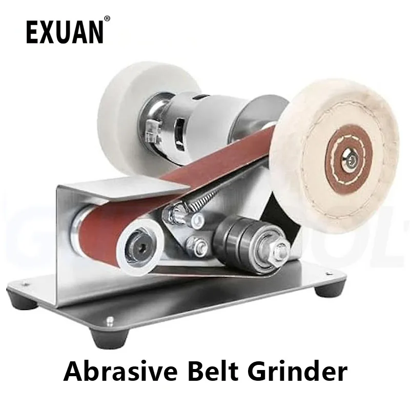 

110V/220V Small Electric Sanding Belt Machine Woodworking Polishing Machine Polishing Machine Fixed Angle Sharpening Machine