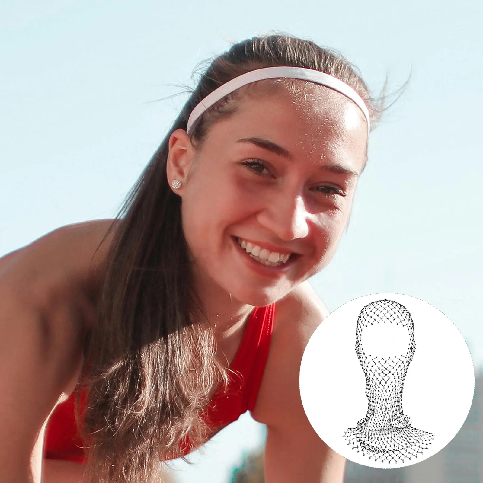 قناع وجه شبكي من حجر الراين المتلألئ، أغطية رأس شبكية سوداء للنساء، إكسسوار أزياء الهالوين، حجاب لامع