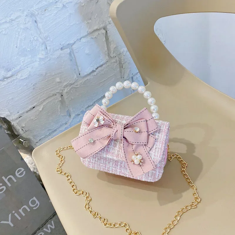 아동가방 Cute Child Bag 2023 New Girl Crossbody Bag Fashion Girl Mini Zero Wallet Bow Child Backpack Toddler Bags Girl Bag شنط اطفال