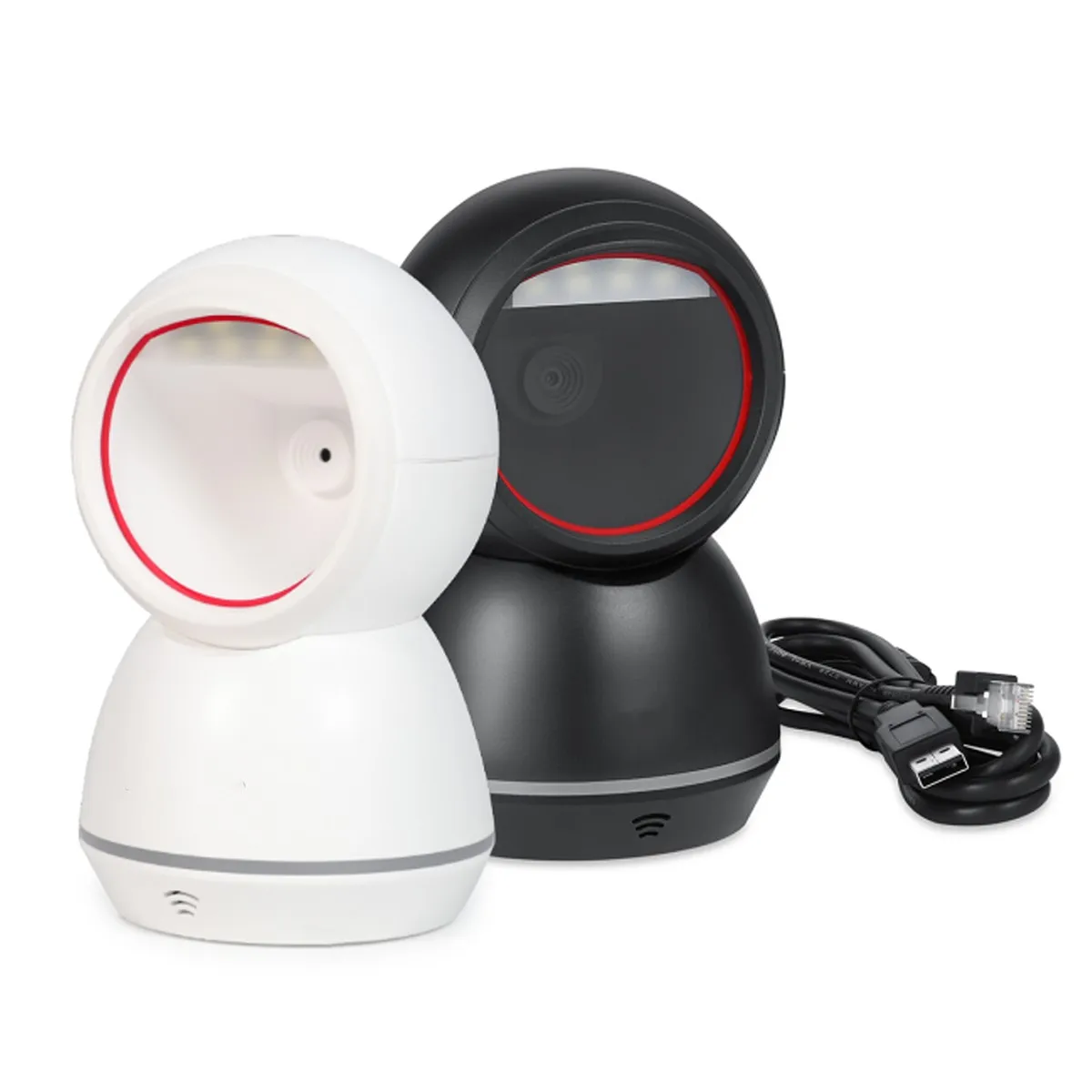 hit productTC-Scanner-S70 2D Desktop Barcode Scanner Omnidirectional Hands-Free QR Code Reader for Retail POS System Supermarket