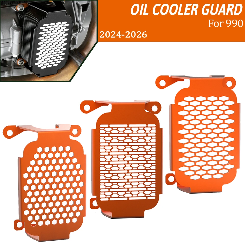 

Motorcycle Radiator Grille Guard Cover Grill Oil Cooler Guard Protection For Duke 990 R 990R DUKE990 2024 2025 2026