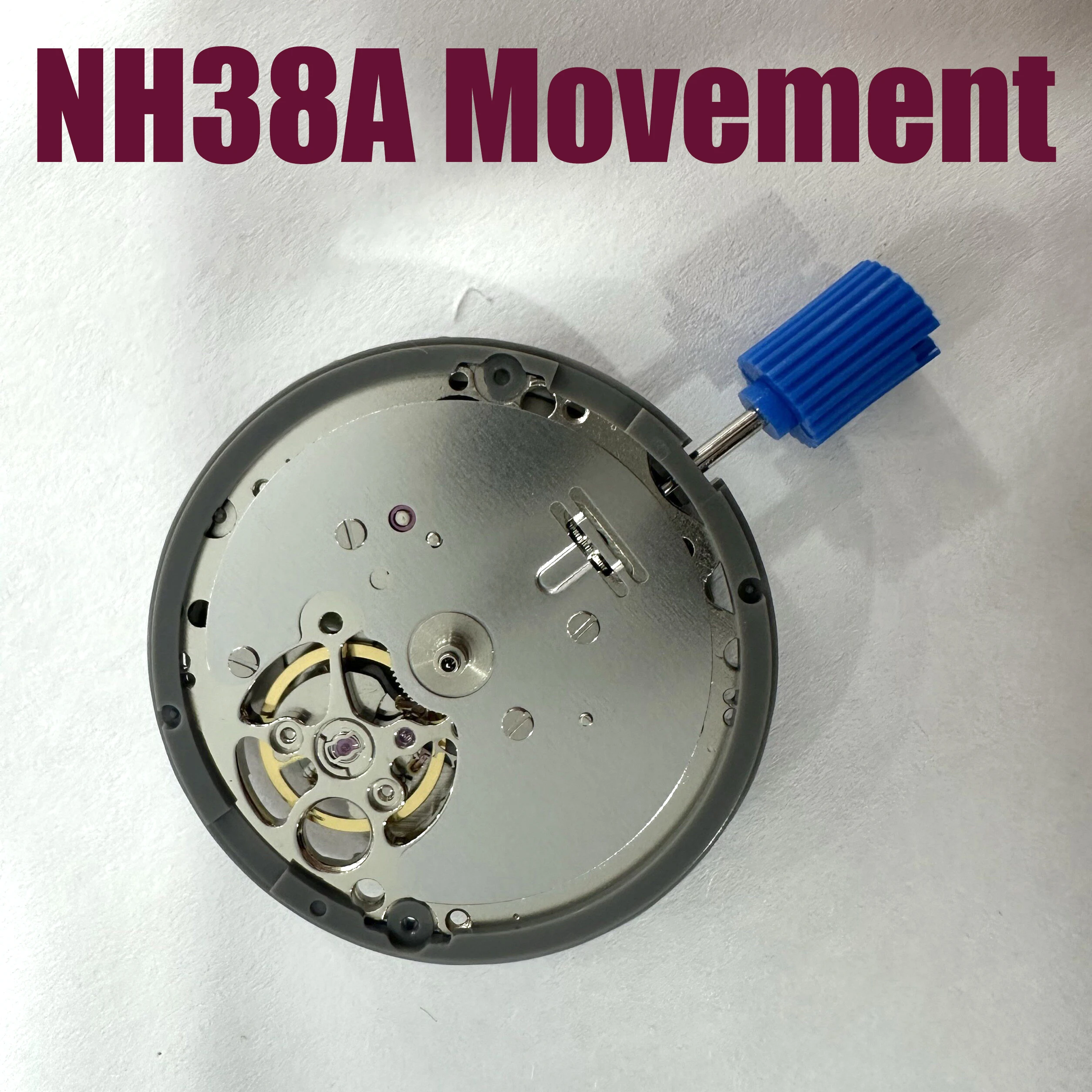 

Механизм NH38A, оригинальный автоматический часовой механизм, 24 камня, высокая точность, запчасти и аксессуары для ремонта NH38 Top Mod