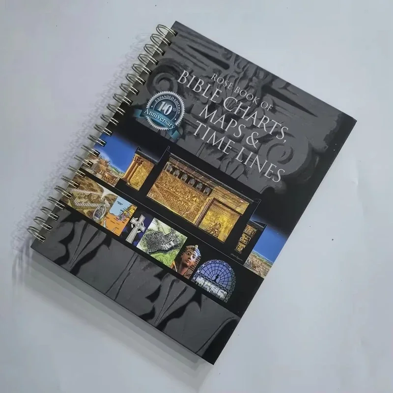 Bible Charts Maps Timelines Bound For Time Management, Travel Planning Journaling Also Serves As A Decorative Display Piece