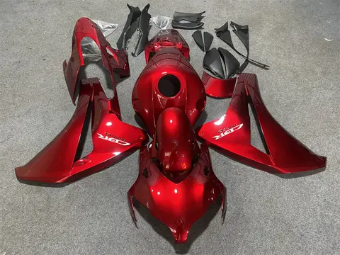 화이트 오토바이 페어링 버건디 키트, CBR1000RR 2008 2009 2010 2011 CBR1000 08-11 에 적합