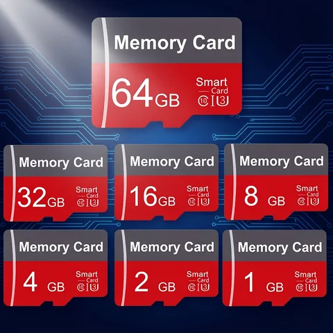 Carte mémoire Mini SD haute vitesse 128 Go Classe 10 Micro TF Flash USB Pen Drive 1 Go 2 Go 4 Go 8 Go 16 Go 32 Go 64 Go pour Smartphone