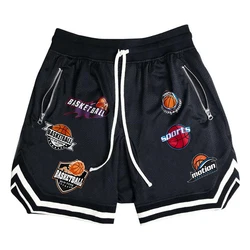Gym Shorts Men Mesh Running Shorts Men Quick Dry Loose Sport Basketball Training Shorts Male Sportswear Summer Men Shorts