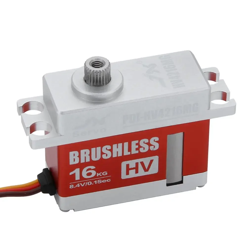 JX PDI-HV4216MG 8,4V 16KG Bürstenloser Digital-Servo mit Metallgetriebe 35,5X15X29,9mm für RC-Auto, Boot, Flugzeug, Hubschrauber, RC-Modellteile – Detail 3