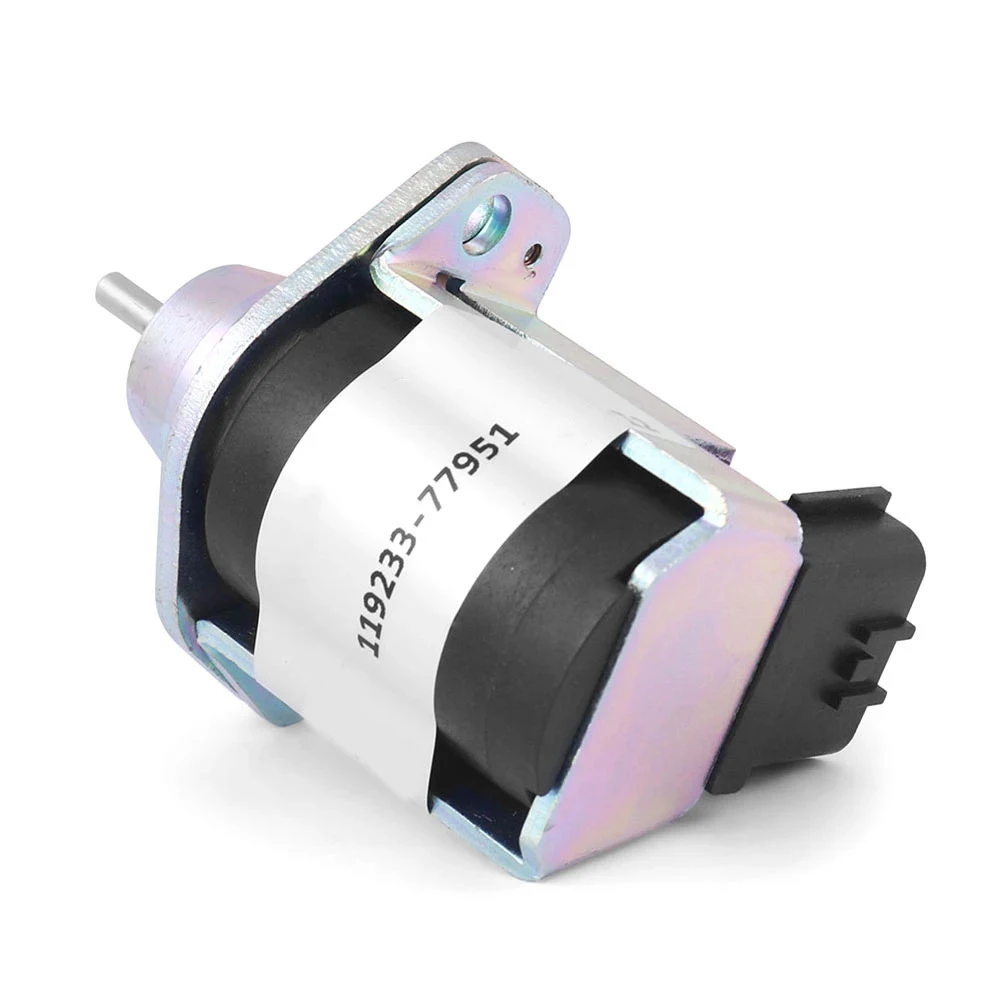 12V Solenoid Valve 1503ES-3TNA72 For Yanmar 3TNE Series - Reliable Performance 119233-77951 (12V), 119233-77952 (12V)