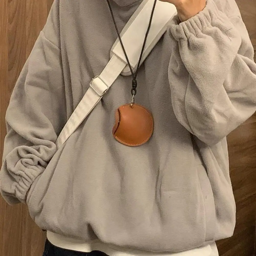 Portable Hanging Neck Pouch Pendant Small Box Holder Earphone Carrying Case For Running Outdoor Climbing Travel Biking