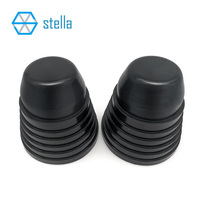 2pcs universal LED/HID headlight rubber dustproof cover waterproof cap 70mm 75mm 80mm 85mm 90mm 95mm 100mm thermostability