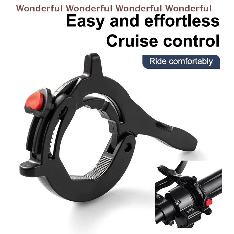 

Universal Motorcycle Cruise Control Throttle High Grade Aluminum Lock Assist Retainer Safe Flexible Wrist Grip Handle Bar