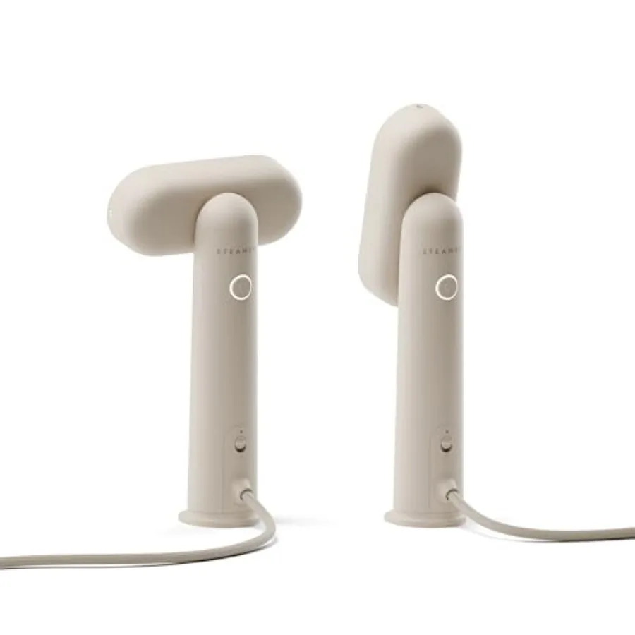 Travel Steamer for Clothing Care, Lightweight Polyester Body, White Color, 1200W Power with 16g/min Steam Output and 18-second