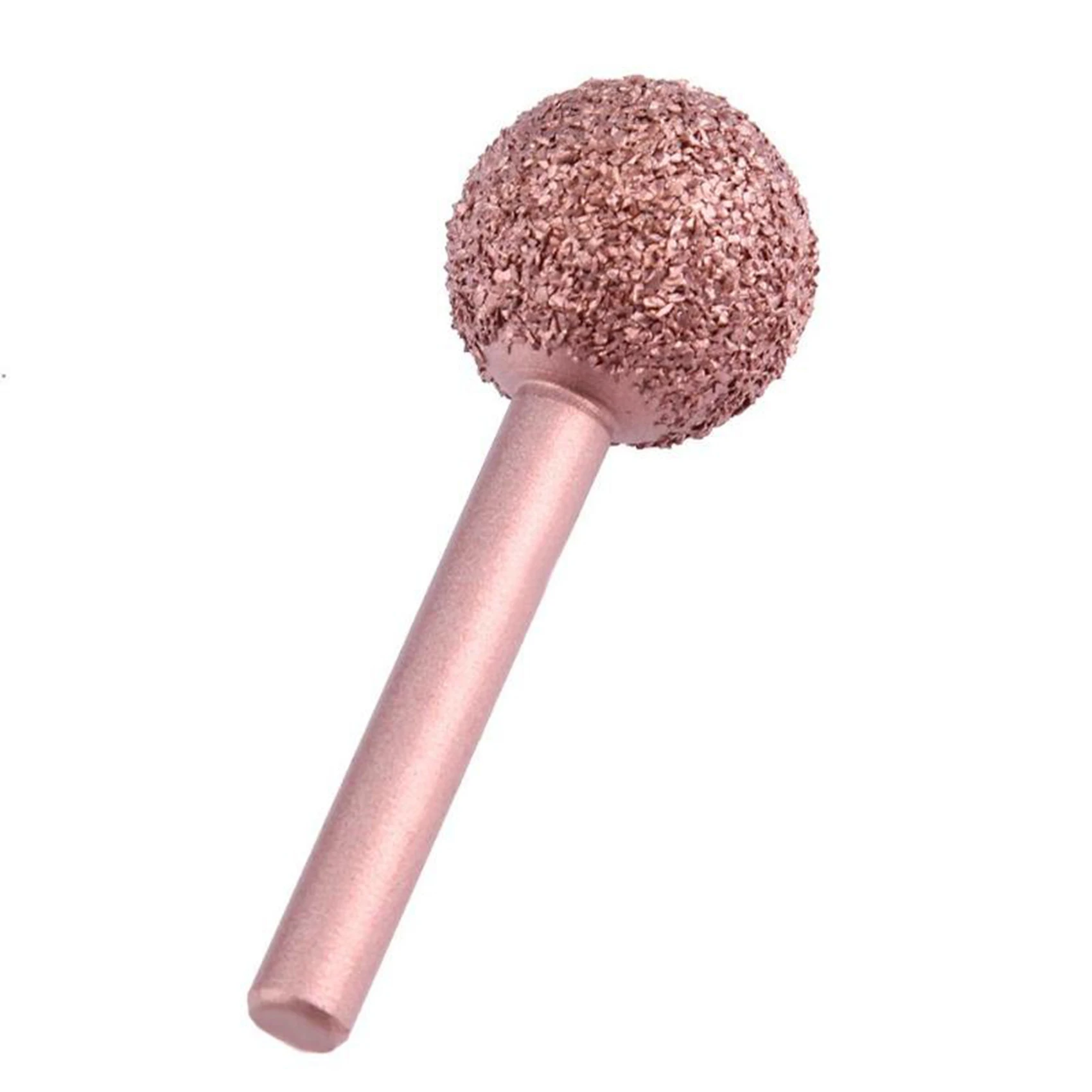

10X Car Tire Repair Grinding Head Coarse Grit Buffing Wheel With Linking Rod Tire Repair Tools 22Mm Ball With Round Rod