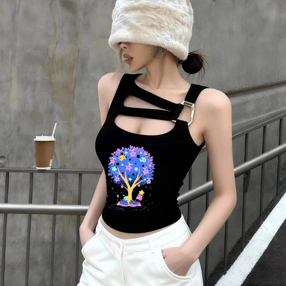 Stardew Valley crop top female japanese vintage clearance sales streetwear grunge t-shirt 2000s graphic summer view 3