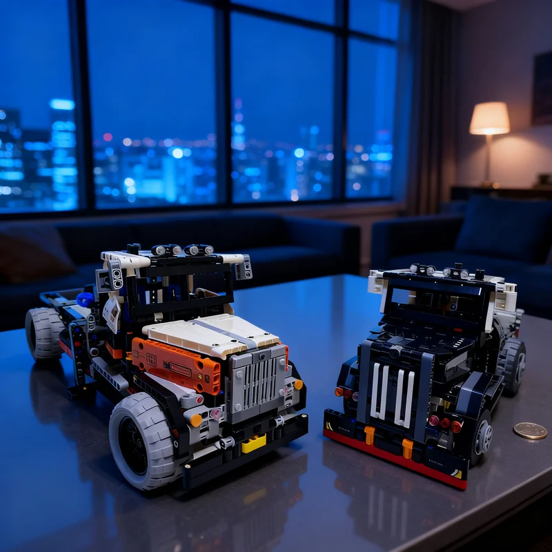 

2441pcs MOC Logging Truck Pack Technical Model Building Blocks Creative Display Gift Collectible Decor Kids Premium Adult Desk