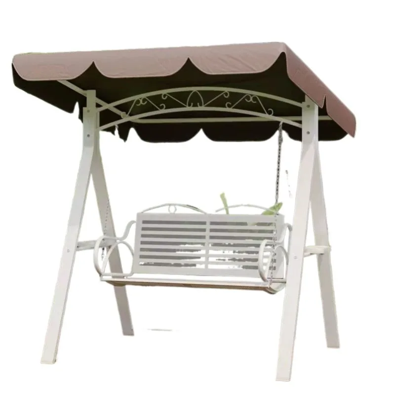 

Уличные кованые домашние качели для двора B & B, двойные качели, подвесное кресло-качалка, внутренний балкон