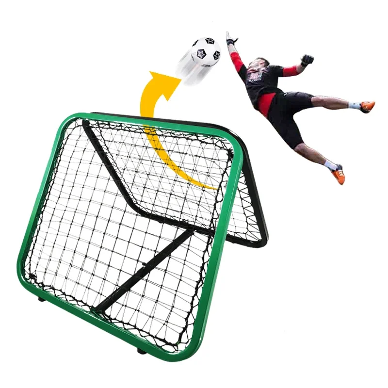 

Portable Adjustable Angle Football Rebounder Net Soccer Training Equipment for Sports Training