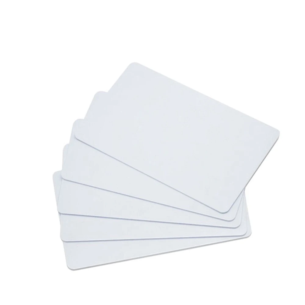 10pcs White PVC Card With4442 Chip Contact Ic Card Blank Contact Smart Card  4442 Smart Card No Magnetic Strip Behind The Card