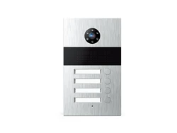 TMEZON – sonnette filaire 1080P pour 4 appartements (fonctionne avec le moniteur IP Tmezon MZ-IP-V1026/V726/739B, ne peut pas fonctionner seul)