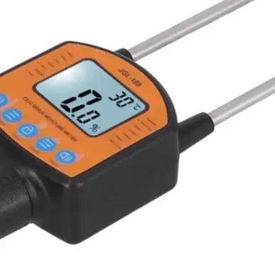 JGL-188 Portable Moisture Meter With Voice Broadcast For Rice Barley Corn Soybean Water Content Analyzer Testing Tool
