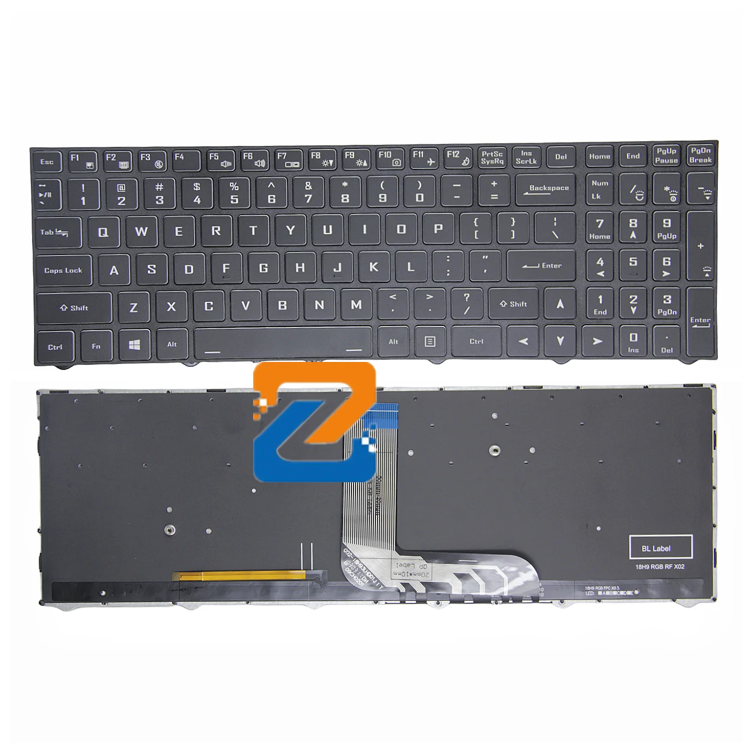 

Клавиатура для ноутбука GIGABYTE Gaming G5KC G7KC A5 K1 AORUS RC45US