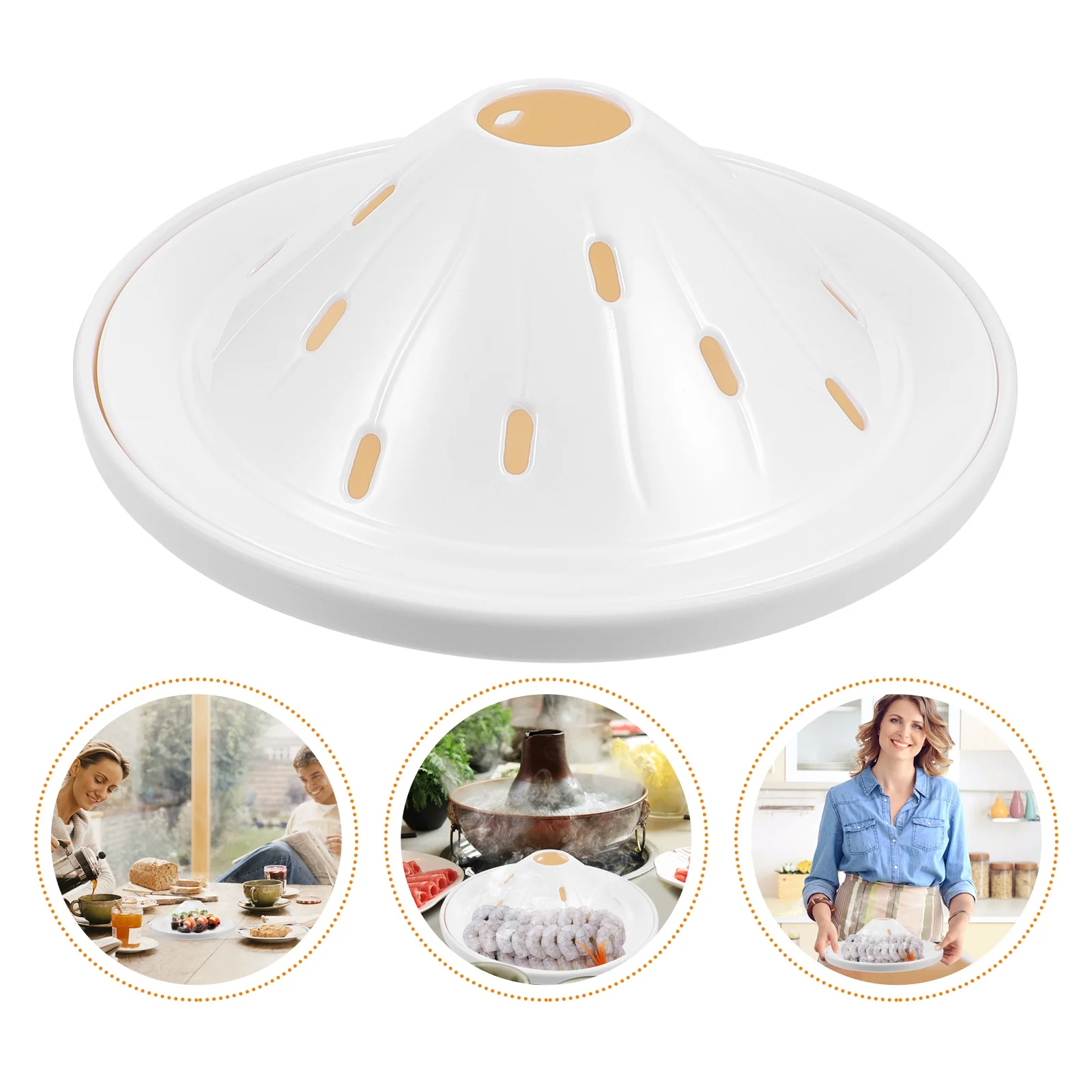 

1Pcs Food Dry Ice Plate Premium Sturdy Tray Practical Decorative Dish Easy Maintain Table Decoration Food Dry Ice Plate