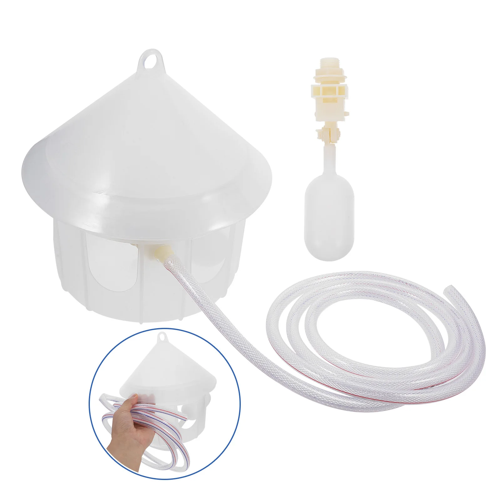 

Pigeon Water Dispenser Plastic Automatic Bird Waterer For Chicken Quail Dove Pet Cage Feeding Drinking Supply Accessory