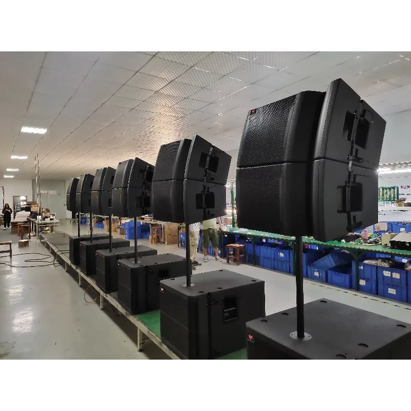 Single 12 Inch Powered Line Array Professional Sound for Outdoor Stage Performance