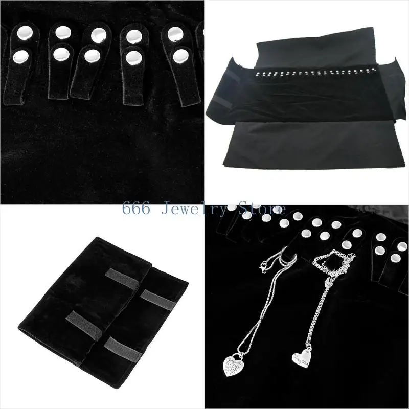 

F2TD Nylon Roll Bag Bracelet Carrying for Case Display Holder Suitable for
