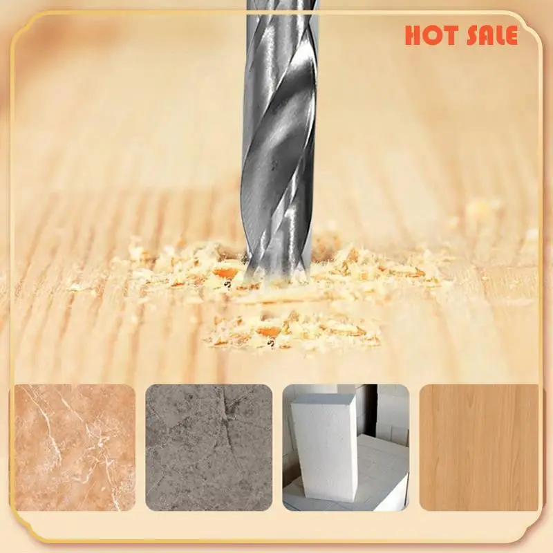 ABFA 4-10Mm Extra Long 200Mm HSS Twist Drill Straigth Shank Auger Drilling Bit Tool