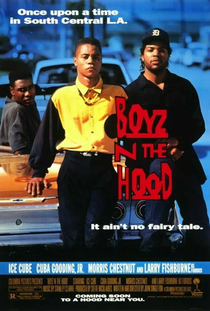 Boyz n the Hood, печать фильмов, художественный холст, плакат для гостиной, украшение для дома, Настенная картина