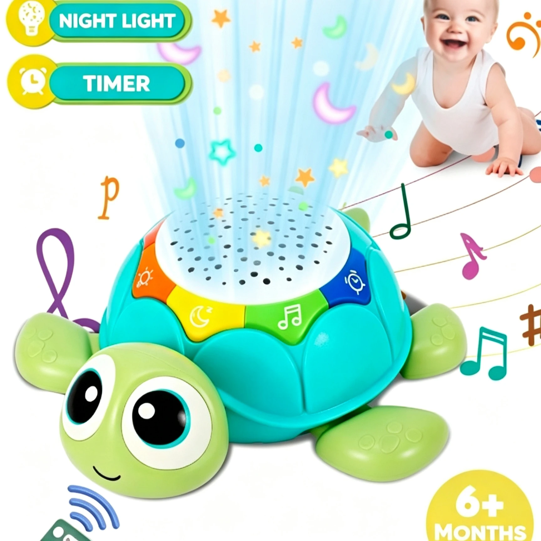 musical-turtle-baby-toys-infant-light-up-projector-musical-tummy-time-toy-baby-crawling-toys-birthday-christmas-gift-for-kids