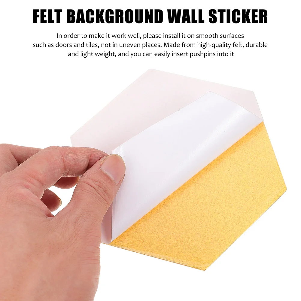 10 Pcs Sound Insulation Felt Board Bulletin Boards Material Simple Acoustic Panel Mini School Studio Absorbing Gym