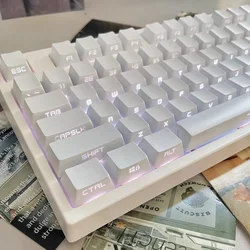 Teclas de ABS con perfil OEM, accesorio con grabado lateral, retroiluminado RGB, para teclado mecánico Cherry MX Switch, bricolaje personalizado, 131 teclas