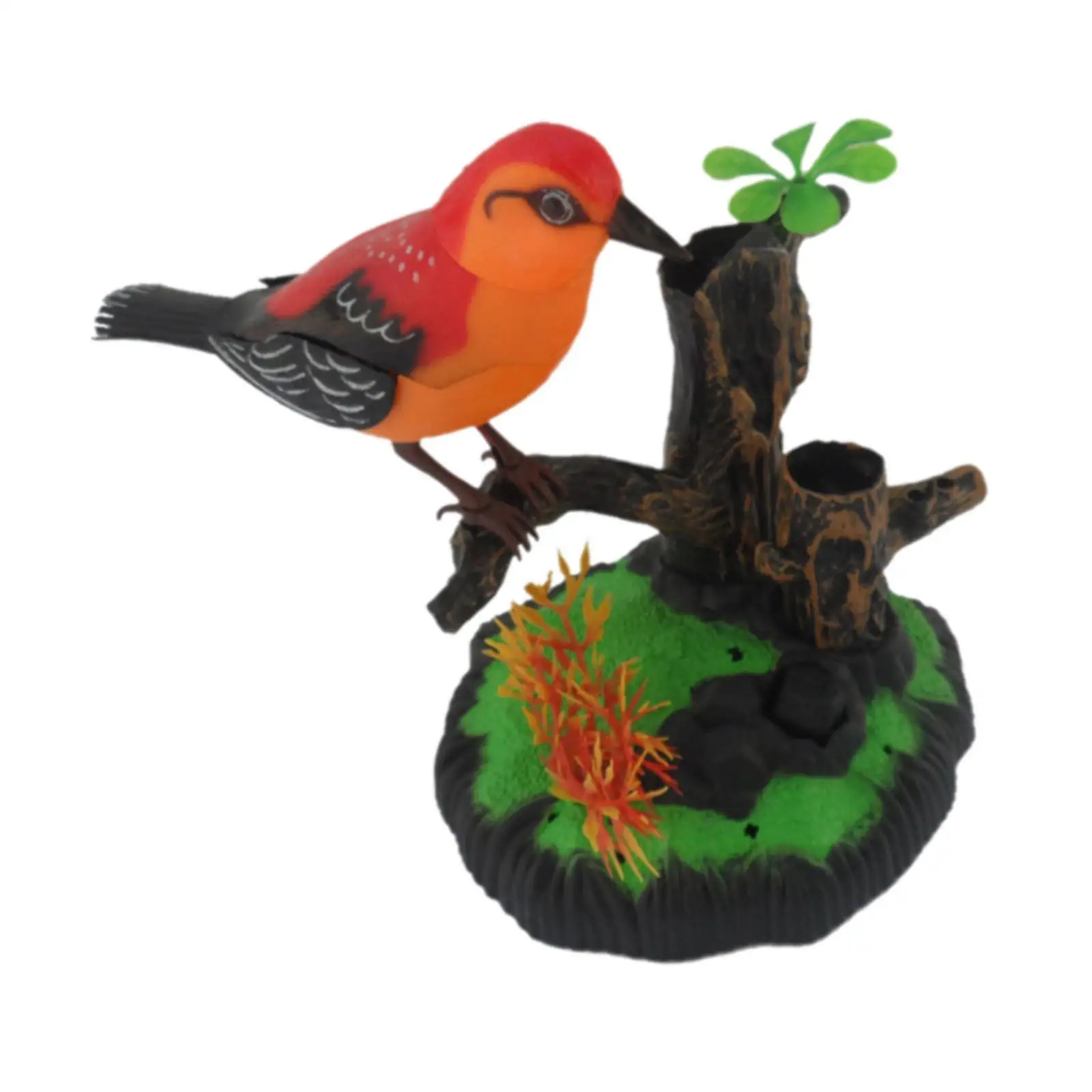 

Electronic Bird Toy Portable Sound Activated Lightweight Kids Birthday Gifts Simulation Realistic Electric Animal Pets Decor