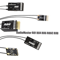 Radiomaster R81 R84 R86 R86C R88 4CH 6CH 8CH Receiver Receptor SBUS RSSI V2.0 Receiver for FRSKY D8 D16 TX16S SE RC Drones