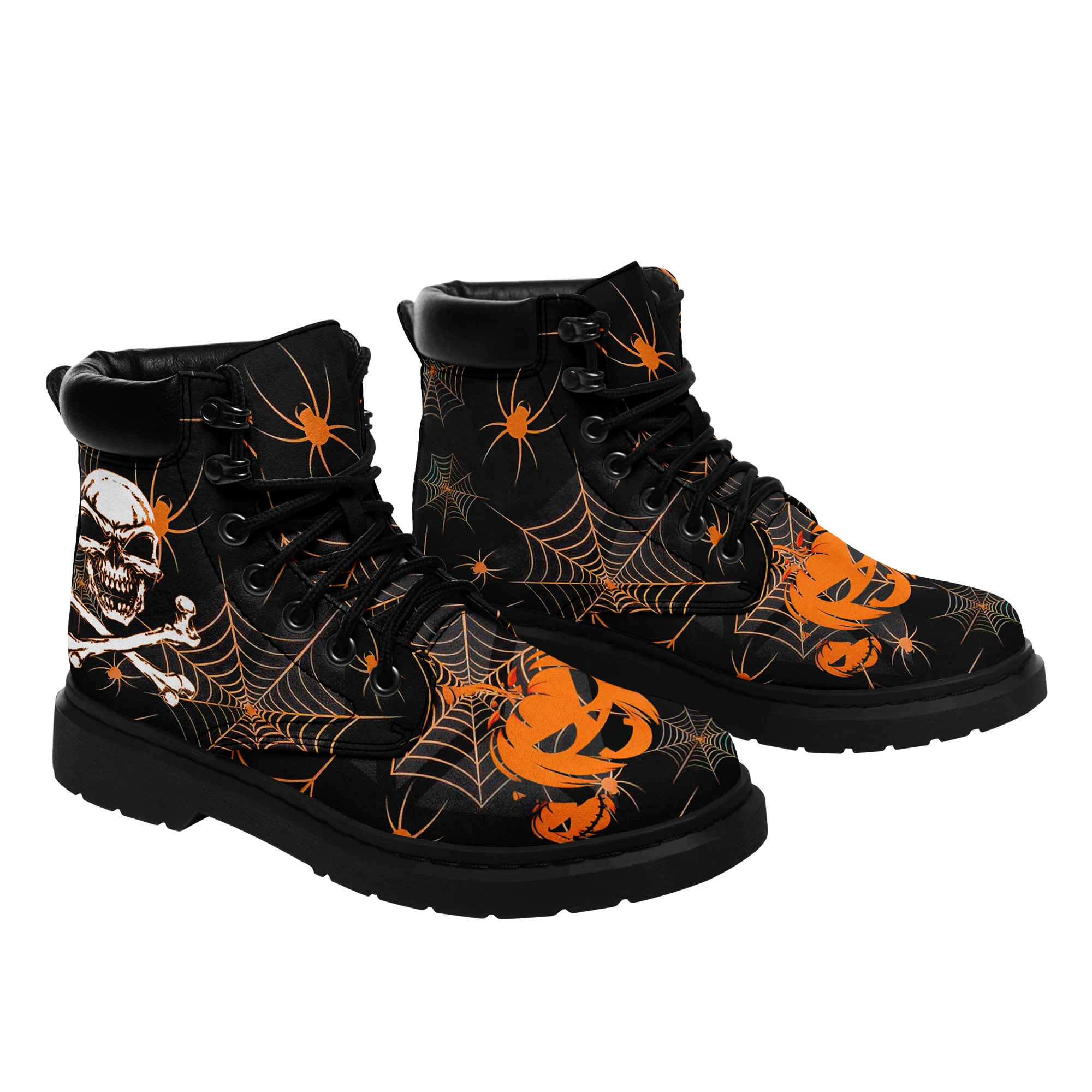 

Dropshipping Print On Demand Men Women Custom Print POD Martin Boots Halloween design Free Shipping