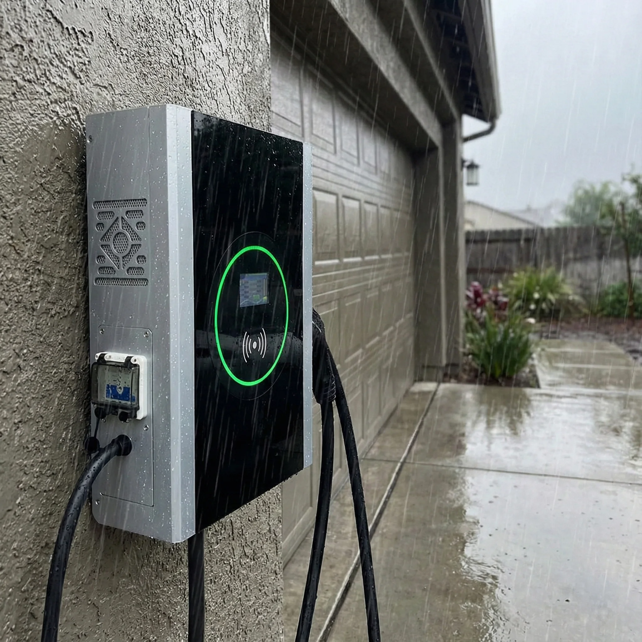 

High Power 30kW Wallbox EV Charger with Safe IP54 Waterproof 45A DC for Residential Home Use 260-475V Fast EV Charging Station