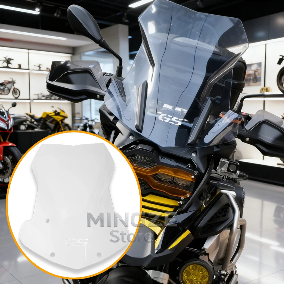 สำหรับ BMW R1200GS R1250GS LC Adventure GS R1200 R1250 ปี 2013-2025 ชิลด์บังลมมอเตอร์ไซค์  แผ่นบังลม  ตัวกันลม