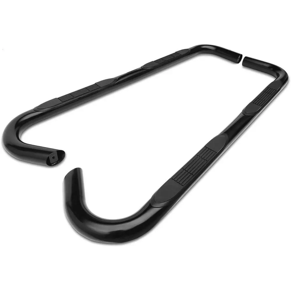 

TAC Side Steps fit 2000-2006 Toyota Tundra Access Cab 3" Black Side Bars Nerf Bars Step Rails Running Boards Rock Panel Off Road