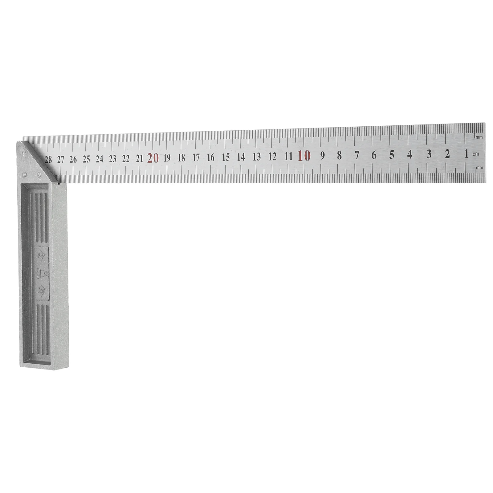 Hot Ruler Right Angle Steel Carpenter Measuring Rulers Square L-square Machinist Precise