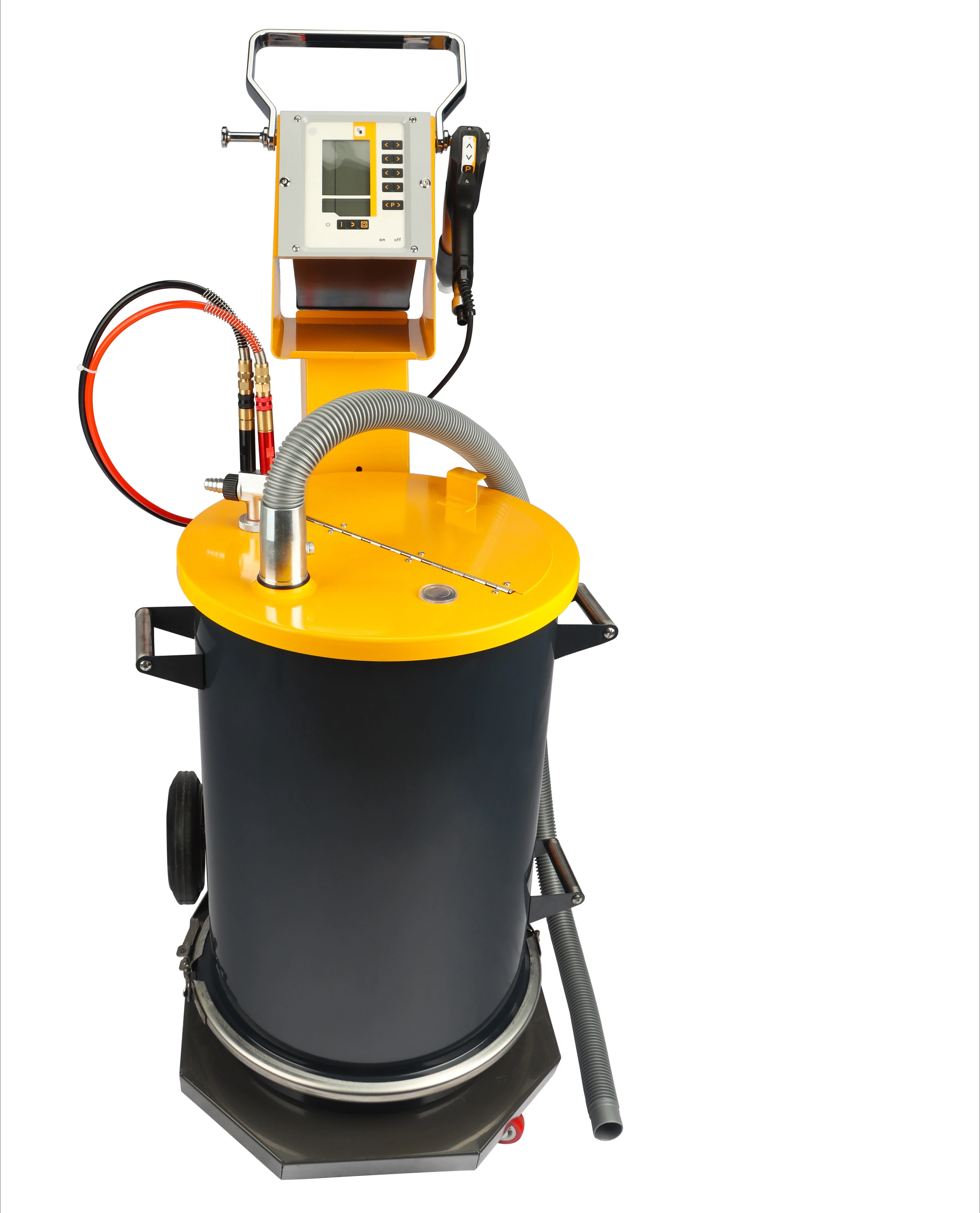 Machine Spraying Gun Coating Production Line for Steel Motor Pump Electrostatic Opti Manual Powder Coating