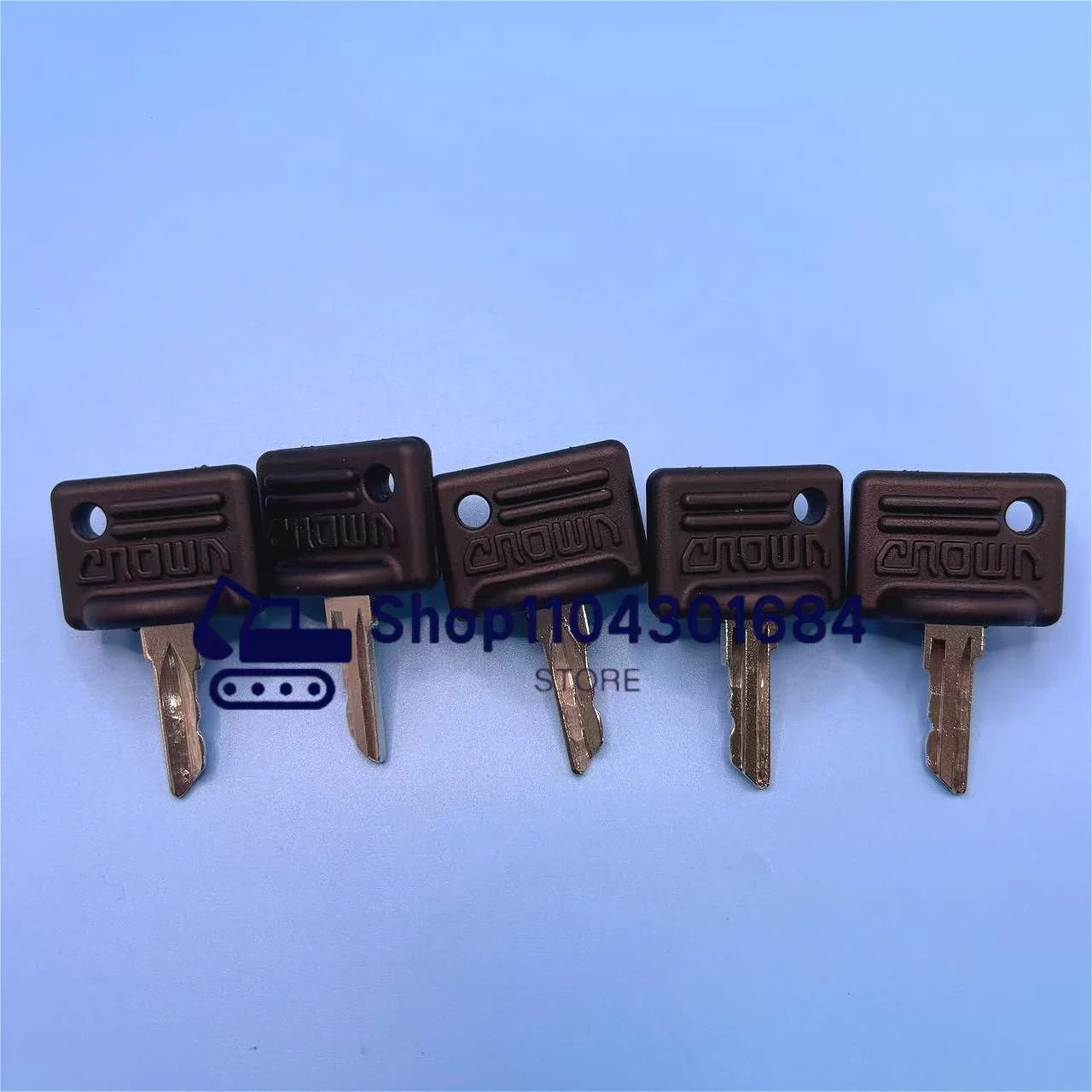 5PCS 107151-001 REPLACEMENT KEY with Key Chain FOR CROWN PE 3000 SERIES