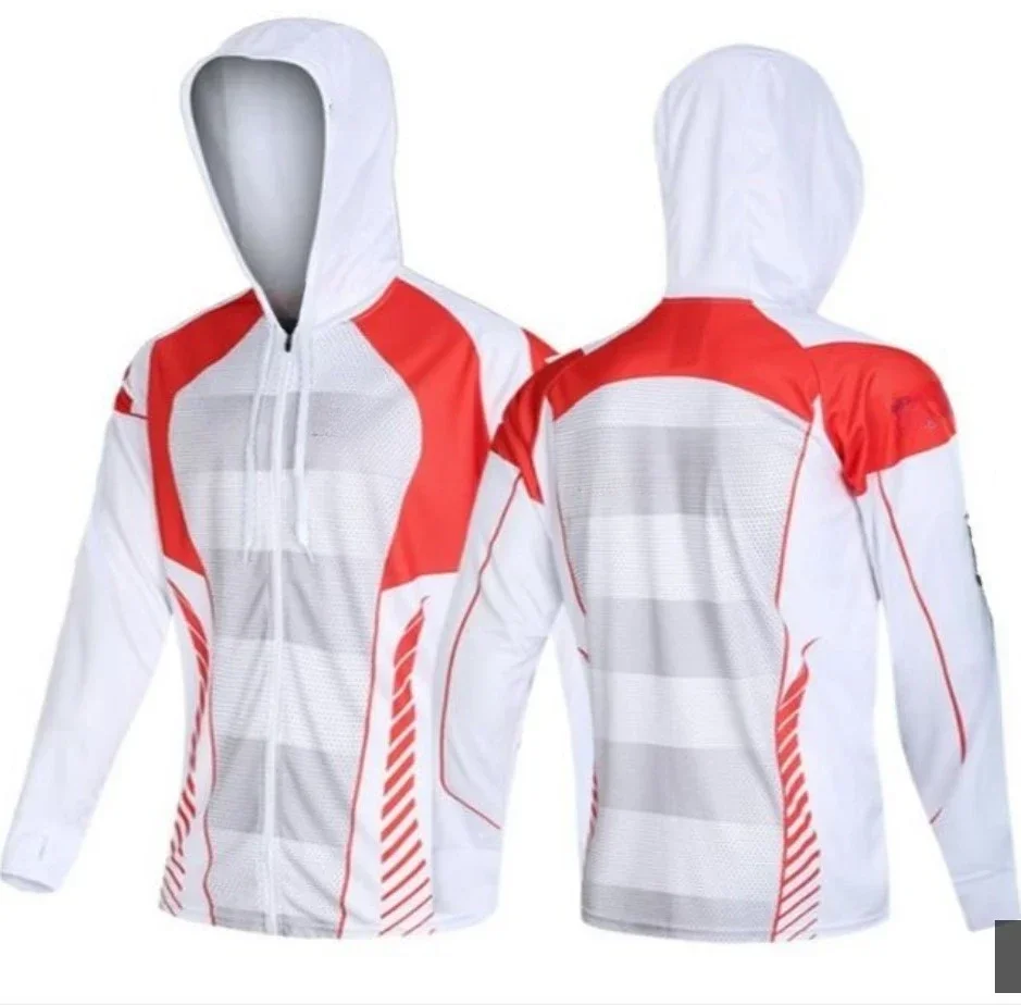 Camisa de pesca con capucha transpirable anti-UV y antimosquitos - imagen 4