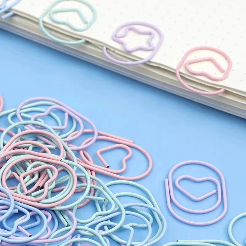 20pcs Colorful Loop Pins - Creative Stationery Bookmark Set, High Value for Money, Perfect for File Organization and Display