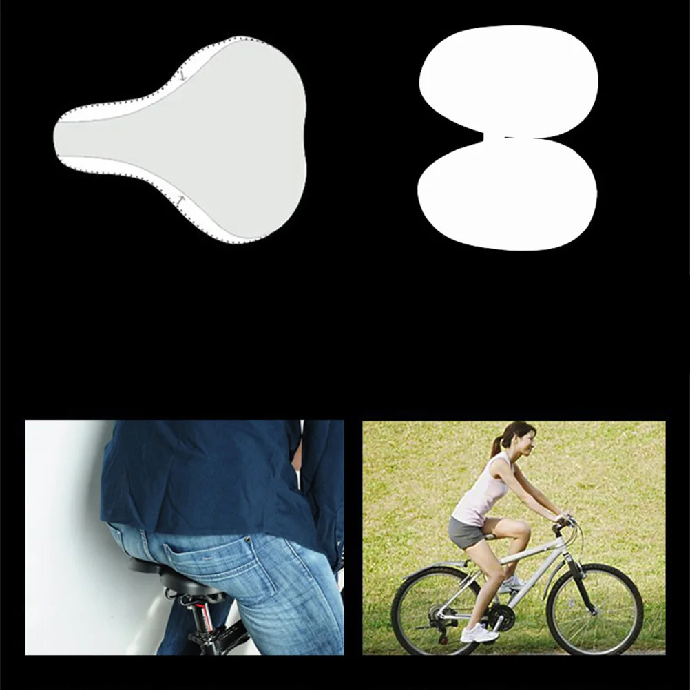 Black Lightweight Comfortable Seat Pad For Road Cushion Mountain Bike Cycling Road Bike Saddle Saddle