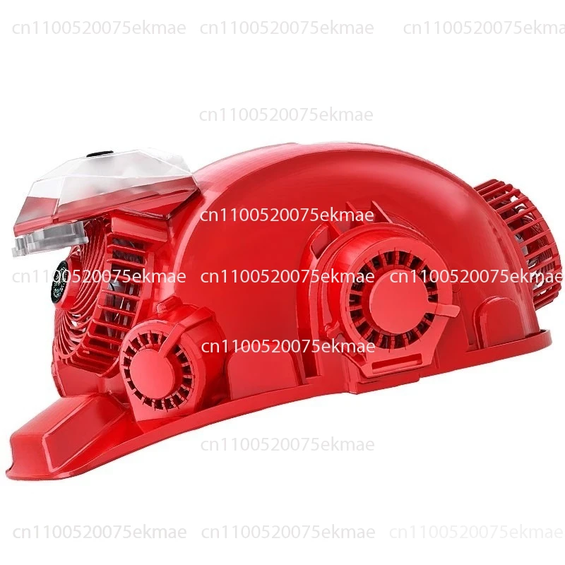 

Air Conditioner Hard Hat, Solar Charging Helmet, Construction Site with Built-in Fan, Refrigeration Double Men's Sunshade