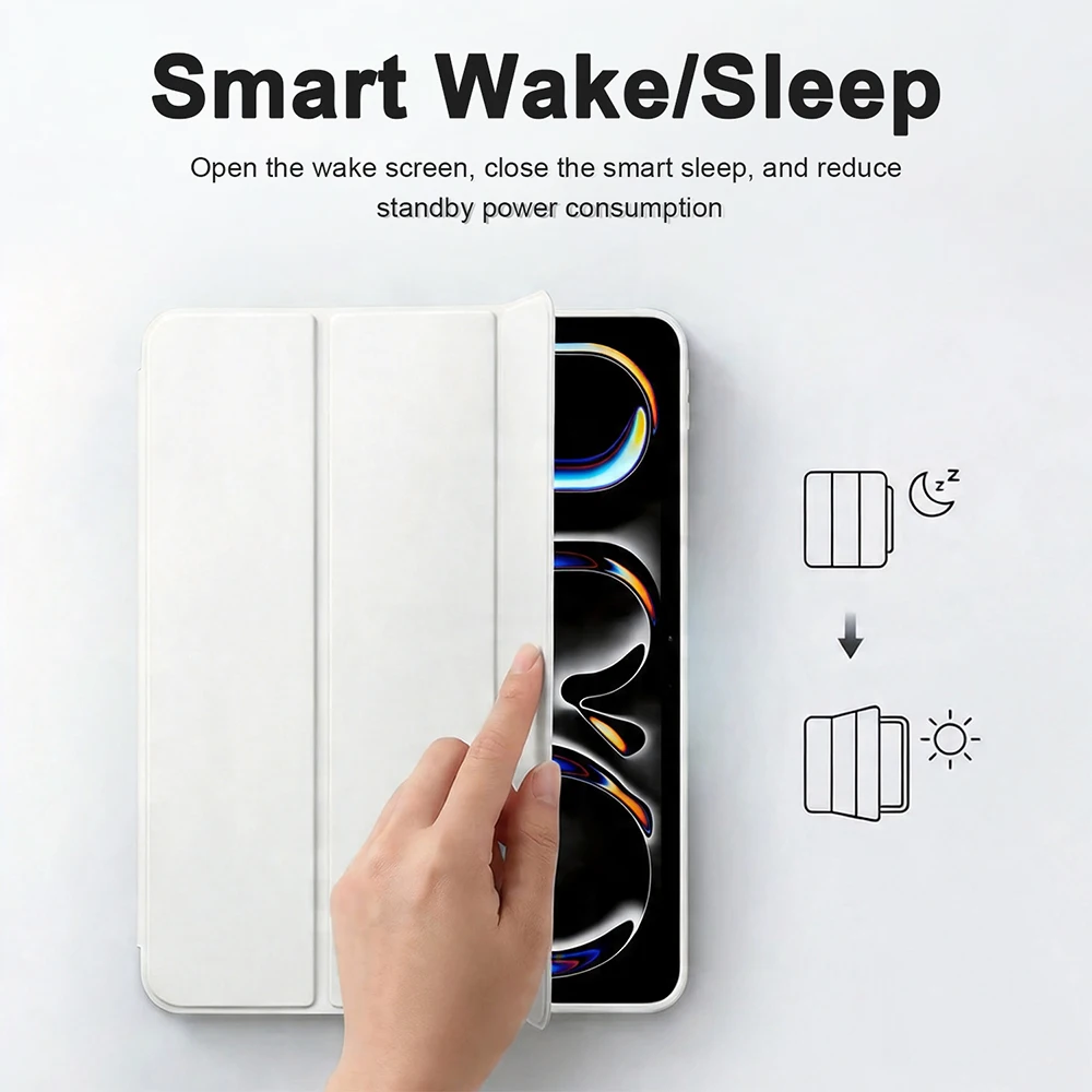 For Apple iPad Air Pro Mini 6th 7th 8th 9th 10th 11th Gen 1 2 3 4 5 6 7 8 9 10 11 7.9 8.3 10.2 10.9 11 Magnetic Flip Smart Cover
