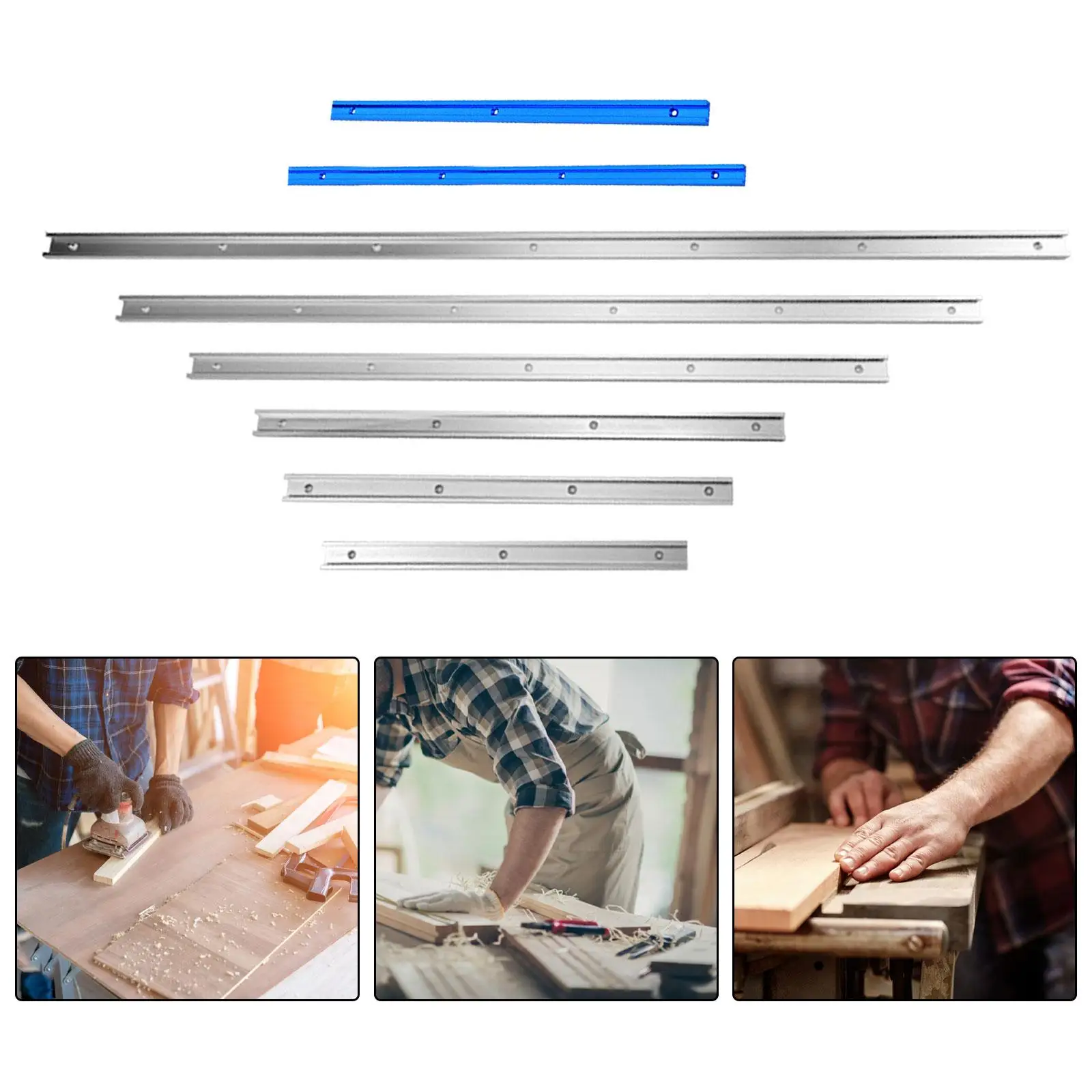 T T Traks T Slot Miter Track Jig Chute Ленточная пила Jig Rail Слайдер с торцовой тягой