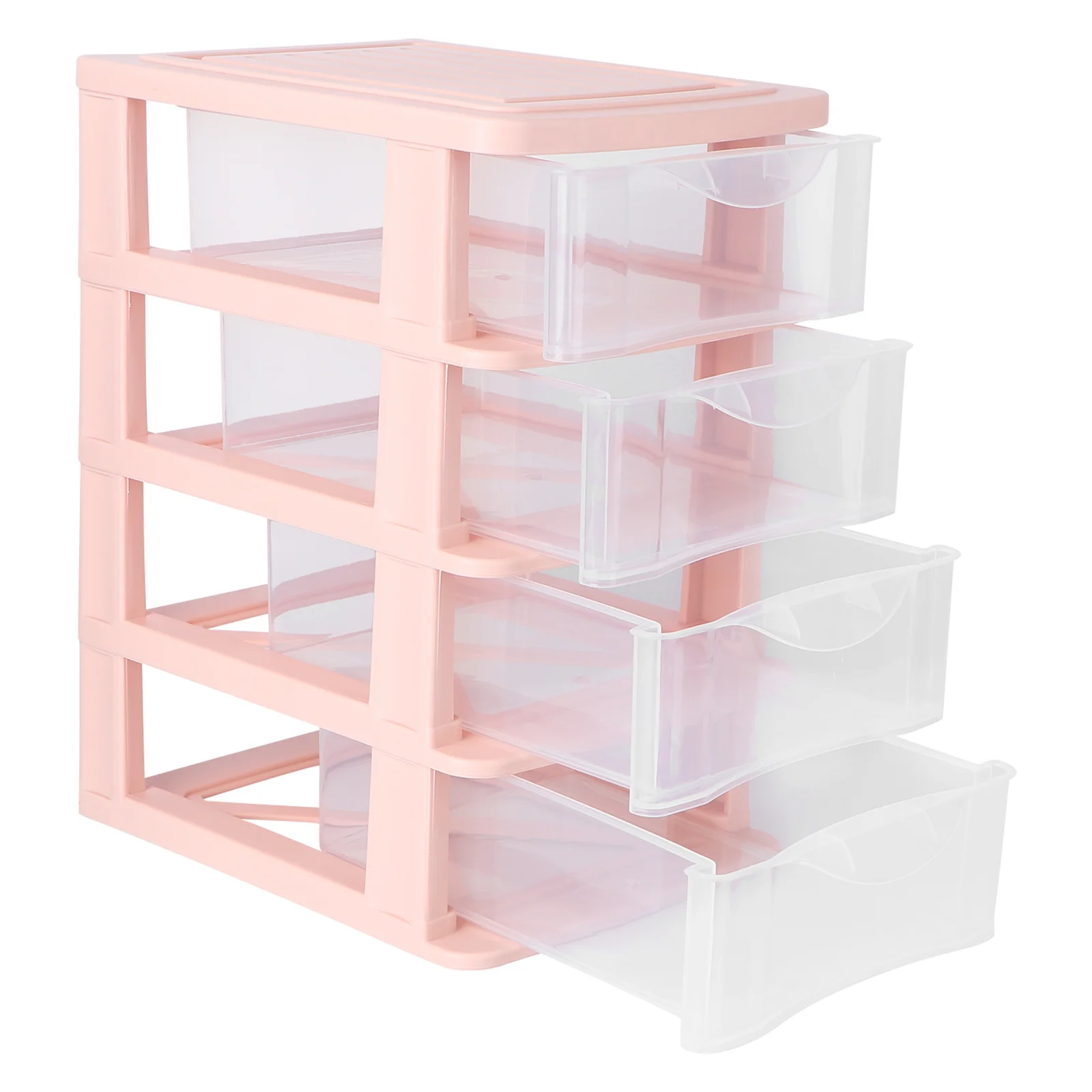 

1Pcs Drawer Type Desktop Storage Box Transparent Organizing Holder Makeup Storage Case Sundries Organizer